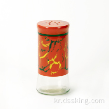 150ml 2 개의 PCS Glass Spice Jar 세트 및 맞춤형 항아리 세트